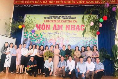 Chuyên đề môn Âm nhạc cấp thị xã