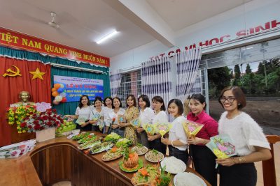 Công đoàn phối hợp với nhà trường tổ chức 20/10; với nhiều hoạt động thật ý nghĩa