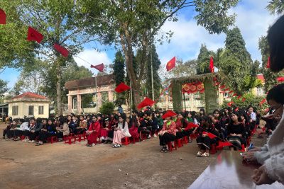 Liên Đội phối hợp với BGH nhà trưởng tổ chức “Hội chợ quê em” năm 2026