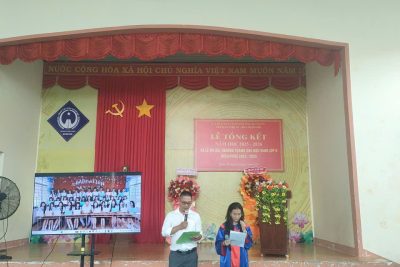 Trường PTDTNT THCS Buôn Hồ tổ chức Lễ tổng kết năm học 2025-2026