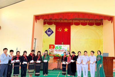 Liên Đội tổ chức kỷ niệm 85 năm ngày thành lập Đội Thiếu niên Tiền Phòng Hồ Chí Minh